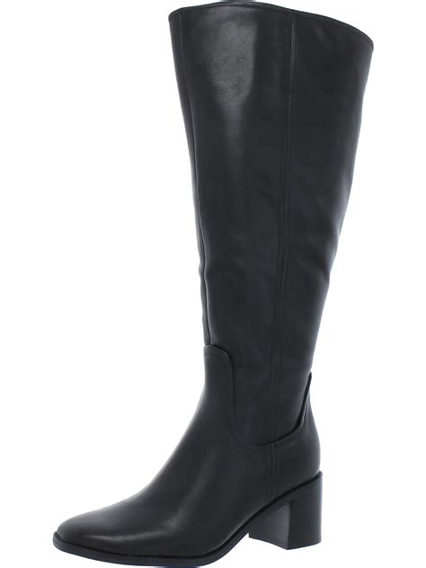 27 Edit Womens Edda Leather Wide Calf Knee-High Boots - Walmart.com