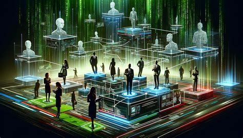 Matrix Organizational Structure Visual Representation 的图像结果