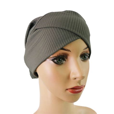 Ribbed Jersey Criss-Cross Hijab Cap – anahco