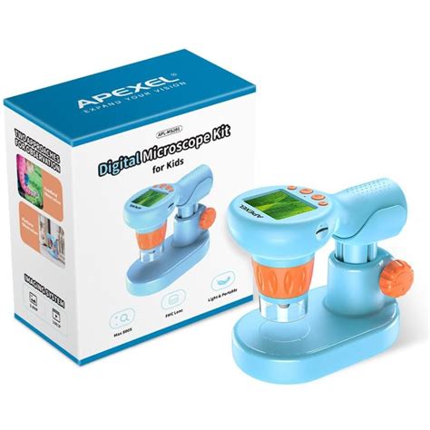 Buy 2-in-1 Digital Microscope Kit for Kids | Magnification with Screen ...