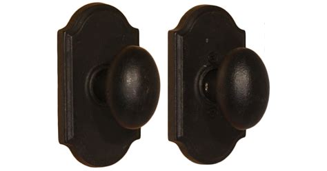 Weslock 07100M2M2SL20 Durham Passage Door Knob with Premiere Rose from ...