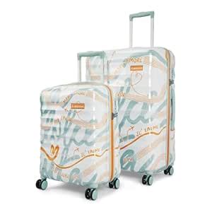 Buy uppercase Serendipity (S+L) Set of 2 Printed Trolley Bag with TSA ...