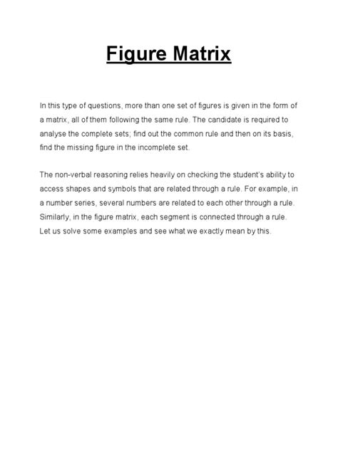 Image result for Figure Matrices