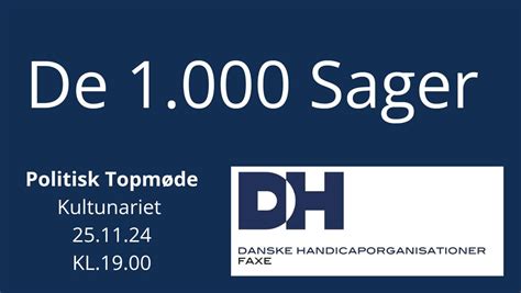 Politisk Topmøde om "De 1000 Sager" - Borgermøde, Kultunariet, Haslev ...