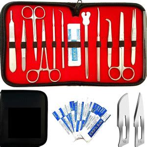 mediwave 22 Pcs Advanced Dissection Kit Utility Forceps Price in India ...