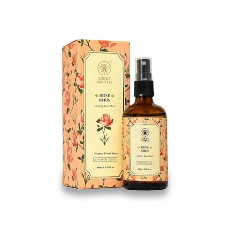 Buy Urvi Naturals Rose Khus Cooling Face Mist for all skin types | No ...