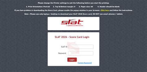 SLAT 2026 result released at stat.test.org: Check direct link to ...