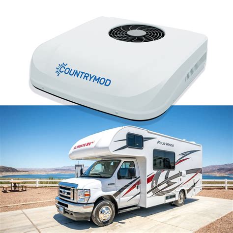 12V RV Air Conditioner – 10000 BTU Low Profile RV Rooftop AC