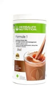 Herbalife Nutrition CHOCOLATE FORMULA 1 Protein Shake Price in India ...
