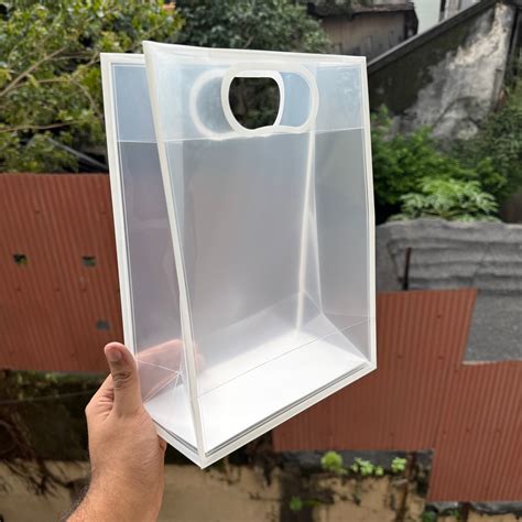 Frosted D Cut Bag Big (10pc) – Arife.Aesthetics