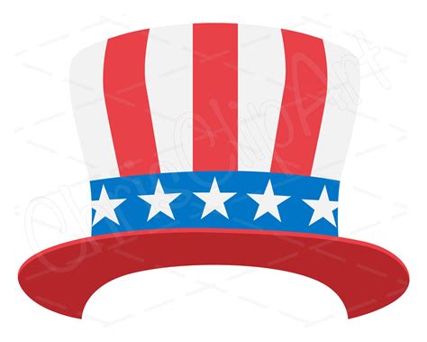 Uncle Sam Hat Clipart