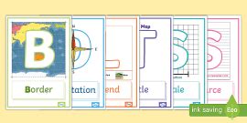 BOLTSS Map Display Poster | Geography Display Resources