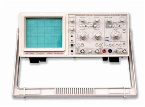 Metravi OS-5020C 20MHz Dual Trace Dual Channel Oscilloscope with ...