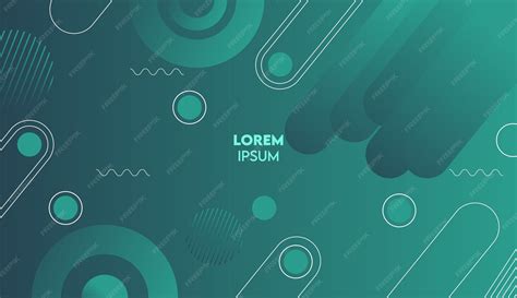 Abstract background and geometric shapes | Premium Vector