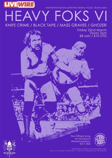 LiveWire & The Cellar Rooms presents Heavy Foksmas VI, The Giffard Arms ...