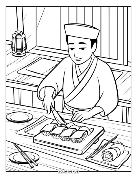 Image result for Cooking Coloring Pages