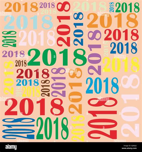 Number 20018 Stock Vector Images - Alamy