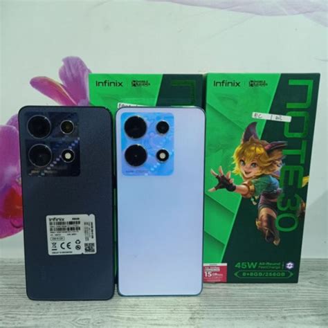 Jual INFINIX NOTE 30 8/256 SECOND FULLSET &BATANGAN - FULLSET - Jakarta ...