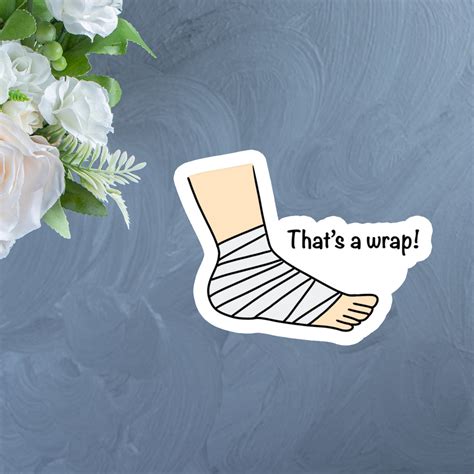 That's a Wrap Sticker – ScienceGrit