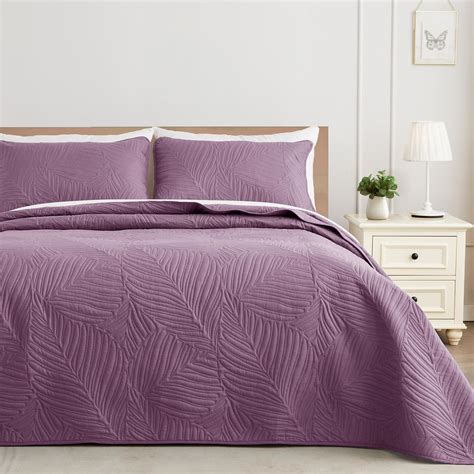 Amazon.com: Exclusivo Mezcla Twin Quilt Bedding Set, Lightweight Dusty ...