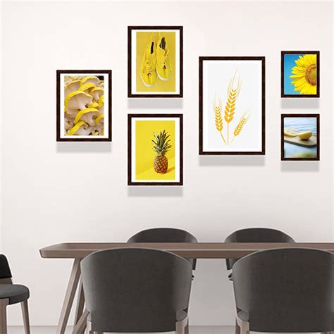 Buy KANSUN PAUL Yellow Wall Collage Kit Picture , 50Set Posters ...