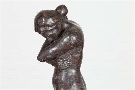 Lost Wax Cast Bronze Sculpture Inspired by Auguste Rodin's Eve on ...