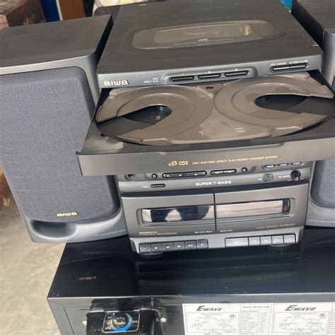 Aiwa CD 3 Disc/Skip/Disc Direct – Play /Rotary Changer Stereo System ...