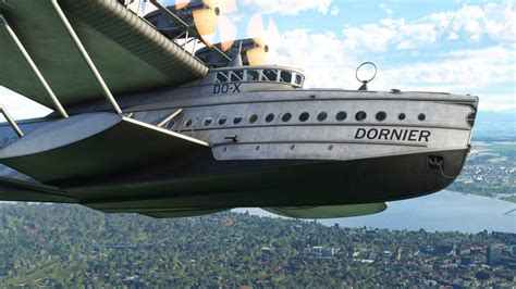 Microsoft Flight Simulator Releases Native Legend 12: The Dornier Do X Flying Boat – GamerGog