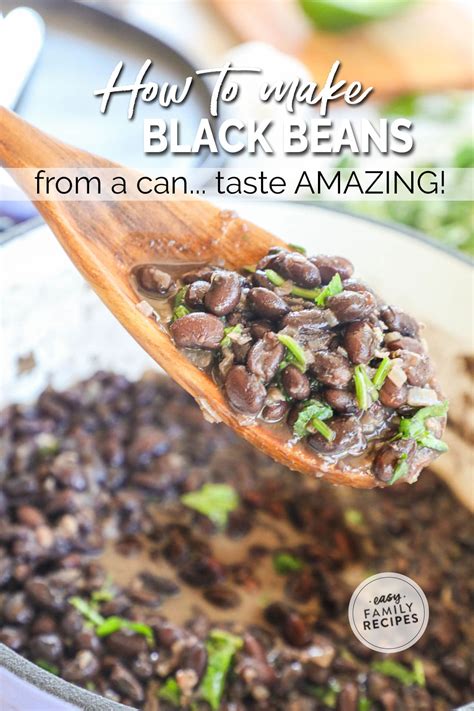 How To Cook Canned Black Beans In Microwave