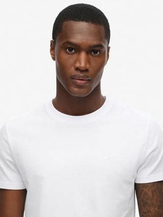 Superdry Organic Cotton Essential Logo T-Shirt, Optic