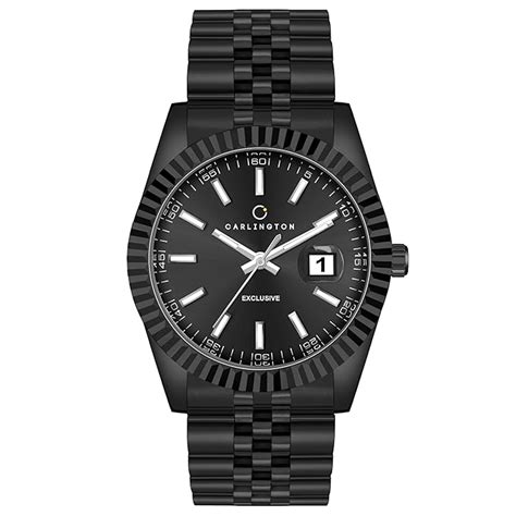 Buy Carlington Stainless Steel Analog Wrist Watch for Men-Ct 8811 Black ...