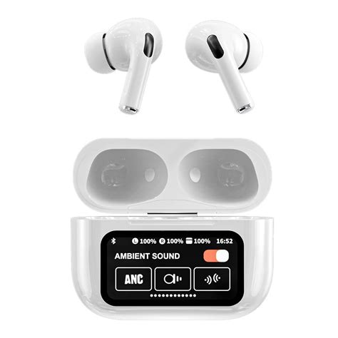 Velora Touch Screen Earbuds Bluetooth 5.4, ANC Wireless Earbuds with ...