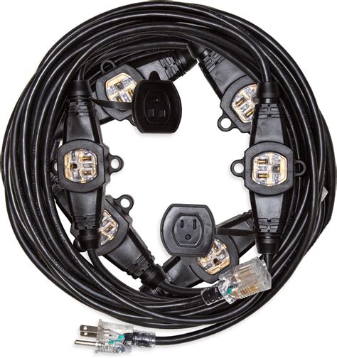 Amazon.com: Iron Forge Cable 50 ft Heavy Duty Outdoor Extension Cord ...