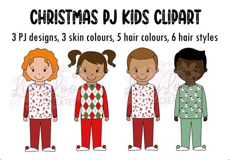 Kids In Pajamas Clipart