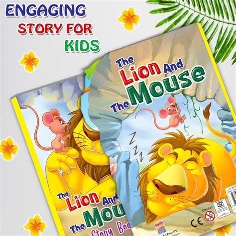 The Lion And The Mouse Story Book – Pustak City