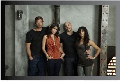 Fast and Furious Movie Frame Poster For Room Synthetic Wood Gloss ...