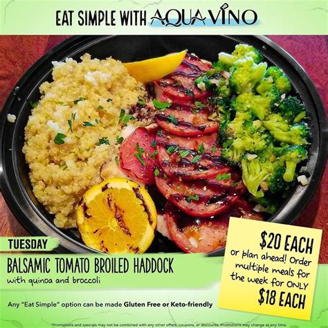 Aqua Vino Restaurant menu in Utica, New York, USA