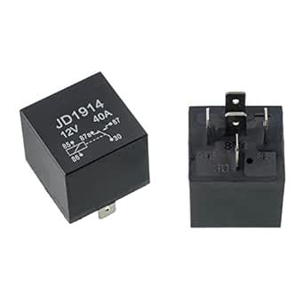 EPLZON JD1914 12V 40A 5 Pin SPDT Automotive Power Relay 584416 586147 ...