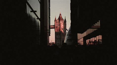 Download wallpaper 1366x768 buildings, dark, architecture, city tablet ...