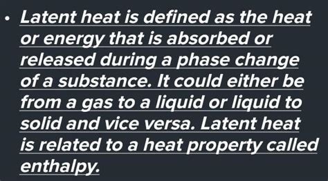 what is latent heat explain thoroughly. - Brainly.in