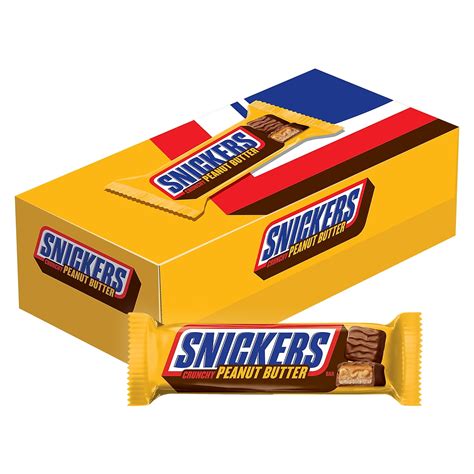 SNICKERS Full Snack Nut, Peanut Butter Squared Chocolate Candy Bars, 1. ...