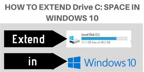 Extend C Drive Without Formatting 的图像结果