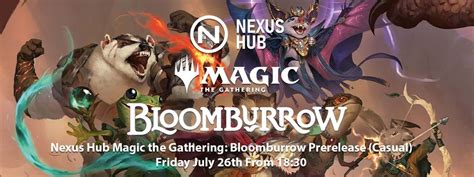 Nexus Hub Magic the Gathering: Bloomburrow Prerelease (Casual), Nexus ...