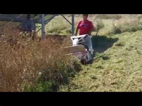 Taglio erba alta con TRINCIASARMENTI OREC   YouTube