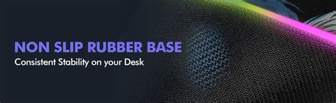 EvoFox Falcon LX35 Gaming Mouse Pad with 12 RGB Effects, Micro-Textured ...