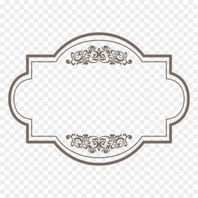 Black Border Art PNG Image - Pngsource