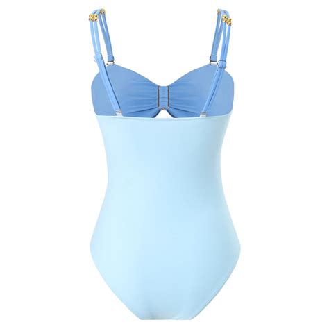 One Piece Swimsuit with Beach Cover up Wrap Skirt Blue – The Curvves