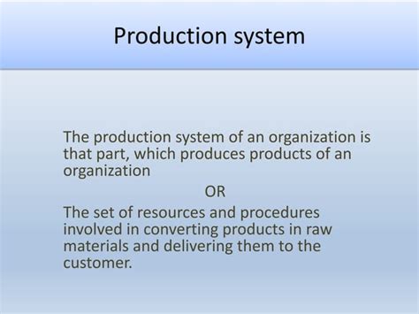 Image result for Production Machine Types