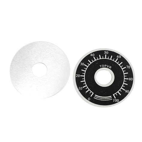 uxcell Potentiometer Variable Transformer Round 10-100 Dial Face Plate ...