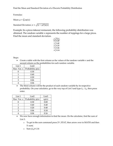 Discrete Probability Distribution 的图像结果
